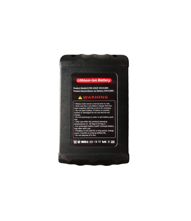 24 volt 4 Ah Lithium Accu t.b.v. elektrische balance bike Onderdelen productfoto