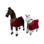 Paardendeken t.b.v. MY PONY (rood) My pony productfoto