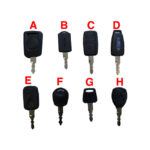 Sleutel t.b.v. elektrische kinderauto's Onderdelen productfoto